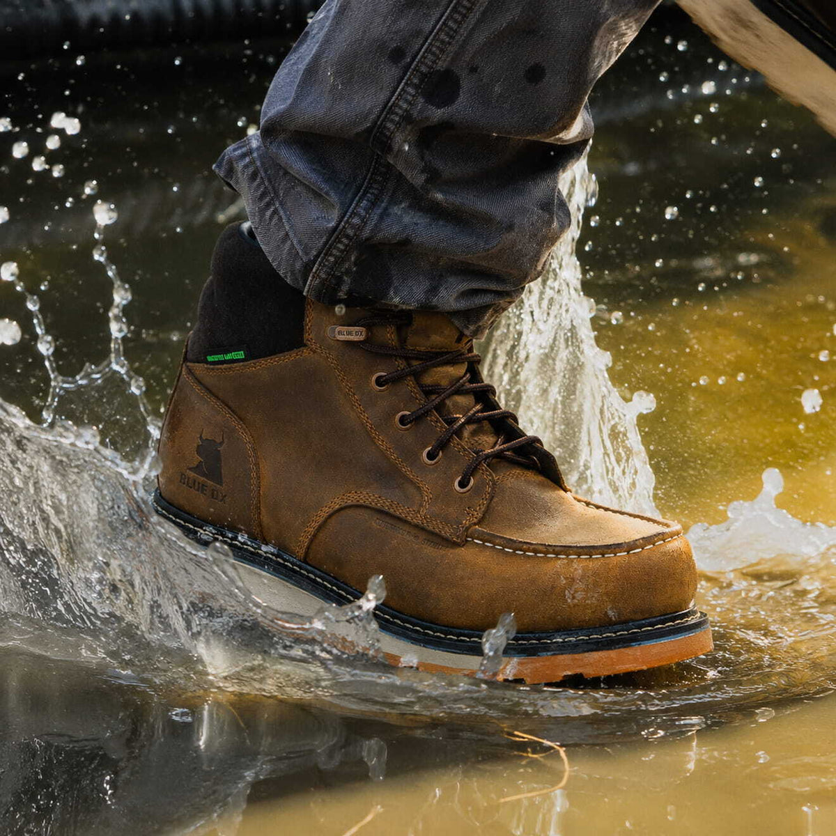 Fully waterproof boots